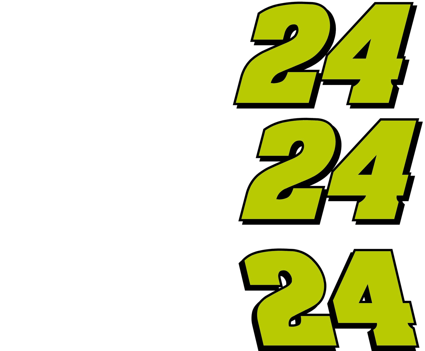 Losi NASCAR CarNumber with Sponsor Logos