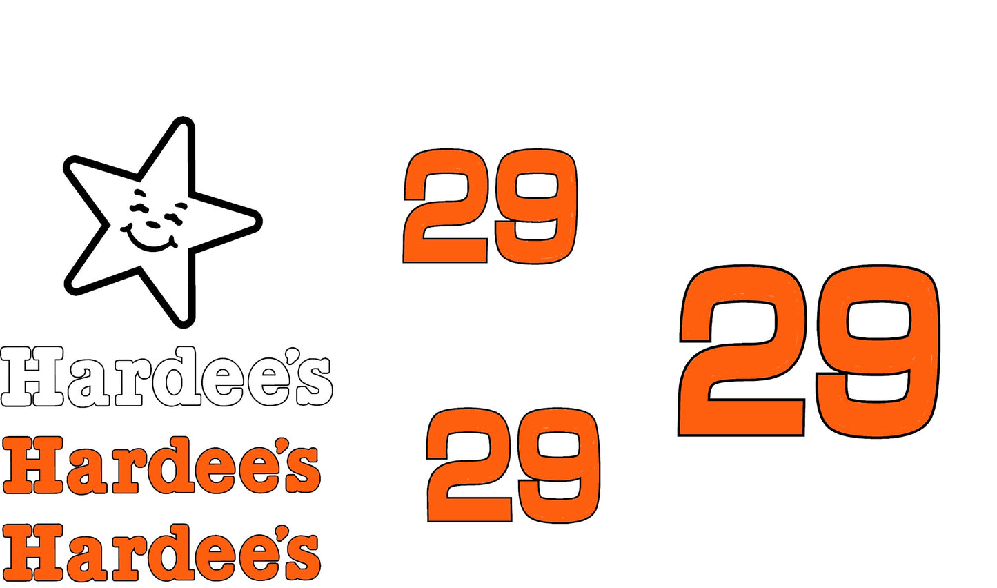 Losi NASCAR CarNumber with Sponsor Logos