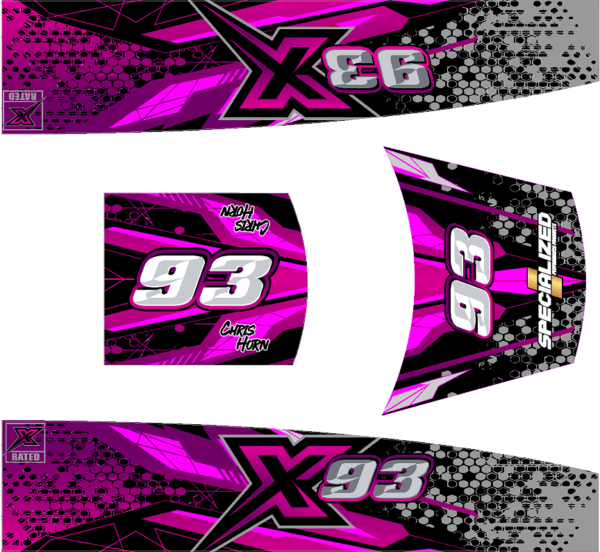Losi NASCAR Partial Wrap (Livery)