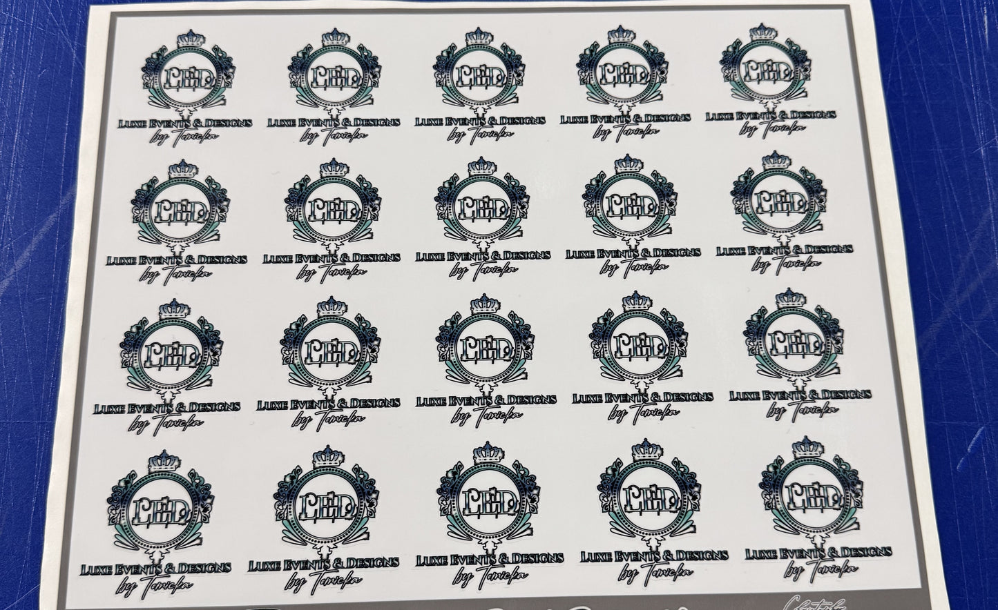 Sponsor Decal Sheet