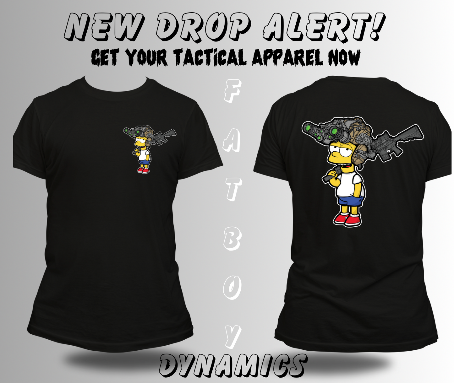 "EAT MY SHORTS" Tactical Apparel LIL SIMPSON