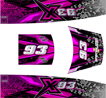 Losi NASCAR Partial Wrap (Livery)